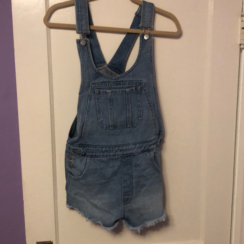 PacSun overall shorts